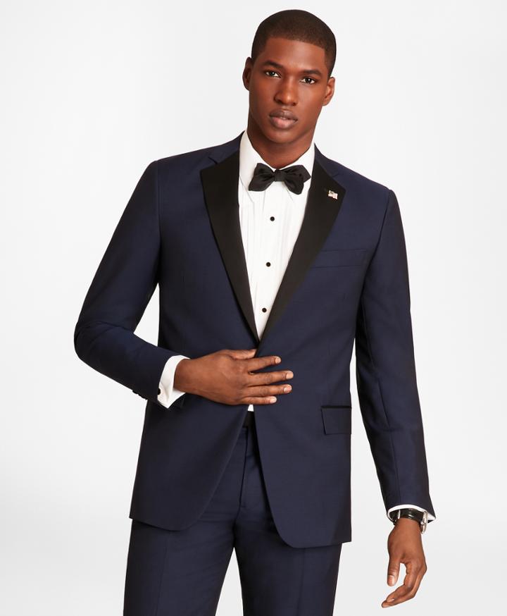 Brooks Brothers Men's Regent Fit One-button Navy Tuxedo