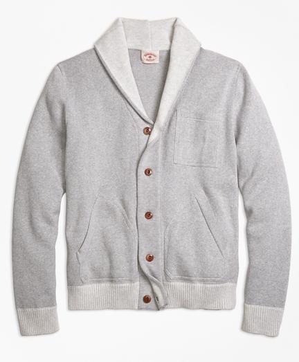 Brooks Brothers Cotton Shawl-collar Cardigan