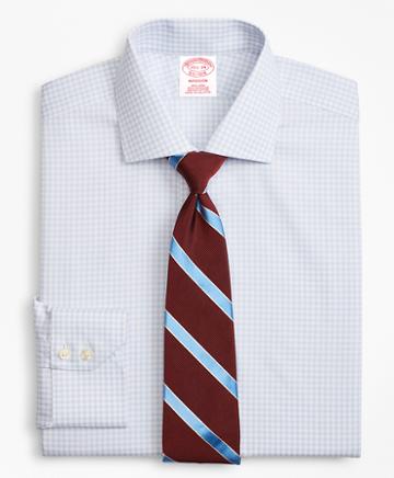Brooks Brothers Madison Classic-fit Dress Shirt, Non-iron Two-tone Windowpane