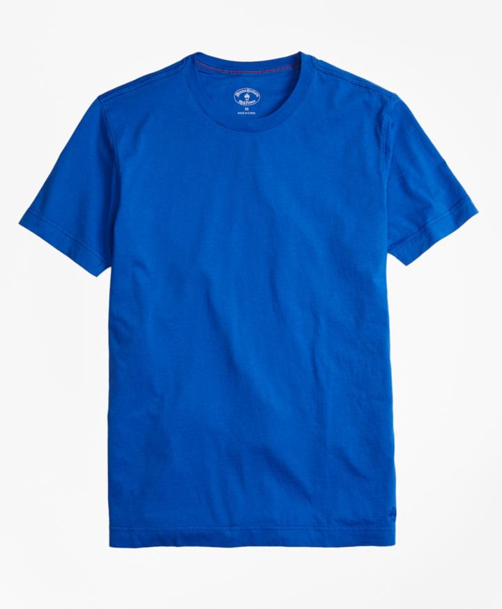 Brooks Brothers Men's Garment-dyed Jersey-knit T-shirt