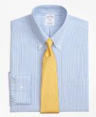 Brooks Brothers Men's Slim Fitted Dress Shirt, Non-iron Tonal Stripe
