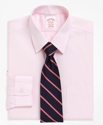 Brooks Brothers Non-iron Traditional Fit Point Collar Dress Shirt