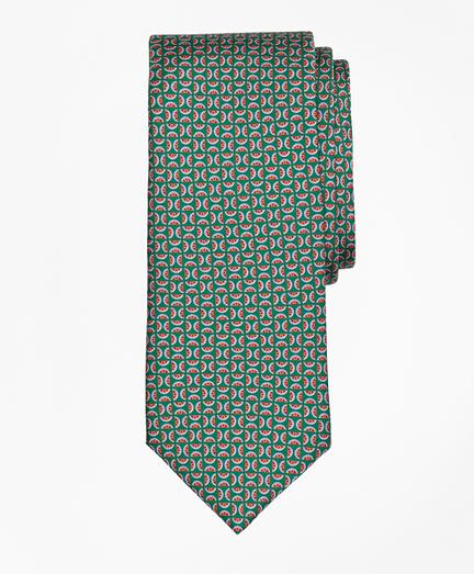Brooks Brothers Watermelon Motif Print Tie