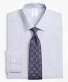 Brooks Brothers Regent Fitted Dress Shirt, Non-iron Hairline Ground Alternating Stripe