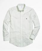 Brooks Brothers Non-iron Regent Fit Wide Stripe Sport Shirt