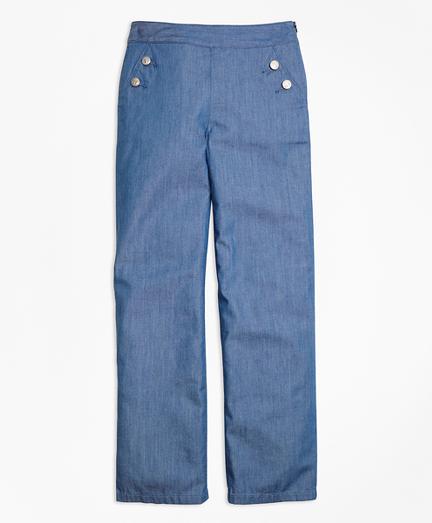 Brooks Brothers Chambray Pants
