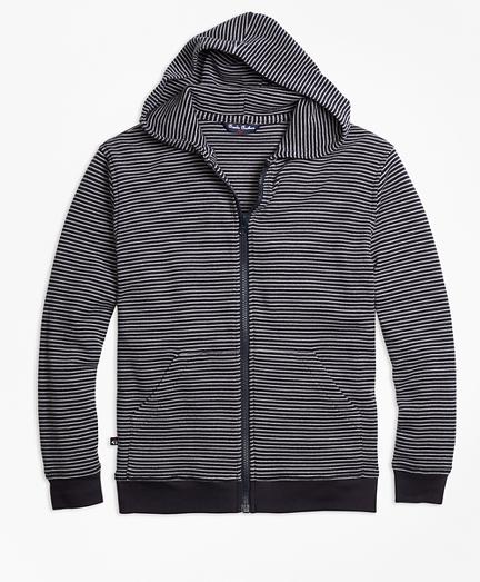 Brooks Brothers Mini Stripe Hoodie