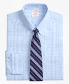 Brooks Brothers Stretch Madison Classic-fit Dress Shirt, Non-iron Gingham