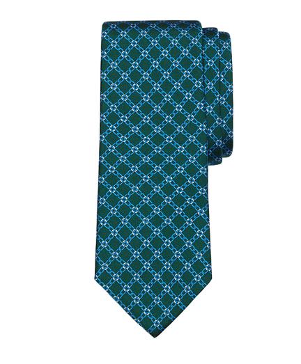 Brooks Brothers Diamond Link Print Tie