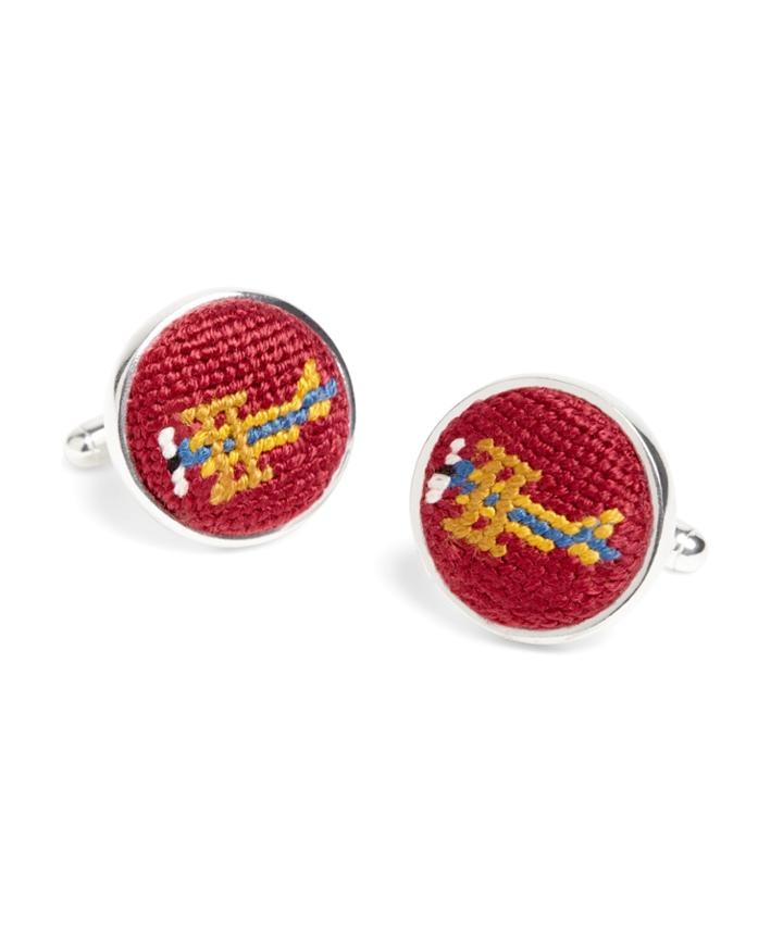 Brooks Brothers Men's Needlepoint Cufflinks
