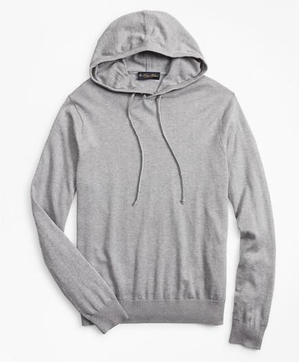 Brooks Brothers Silk And Cotton Hoodie
