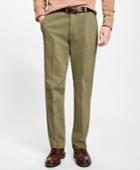 Brooks Brothers Men's Clark Fit Brushed Twill Stretch Chinos