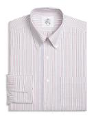 Brooks Brothers Supima Cotton Three-stripe Button-down Shirt