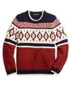Brooks Brothers Wool Blend Fair Isle Sweater