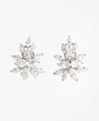 Brooks Brothers Women's Marquis-cut Cluster Stud Earrings