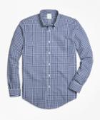 Brooks Brothers Non-iron Milano Fit Gingham Sport Shirt