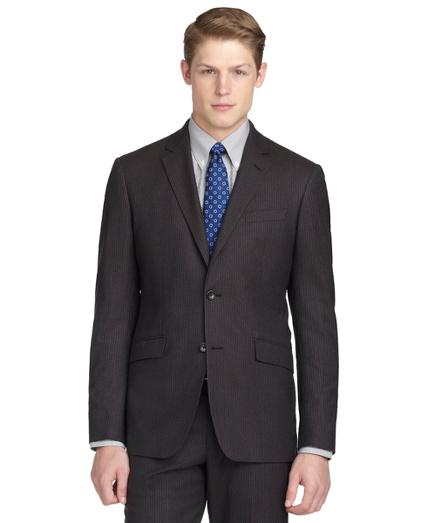 Brooks Brothers Milano Fit Mini Stripe 1818 Suit