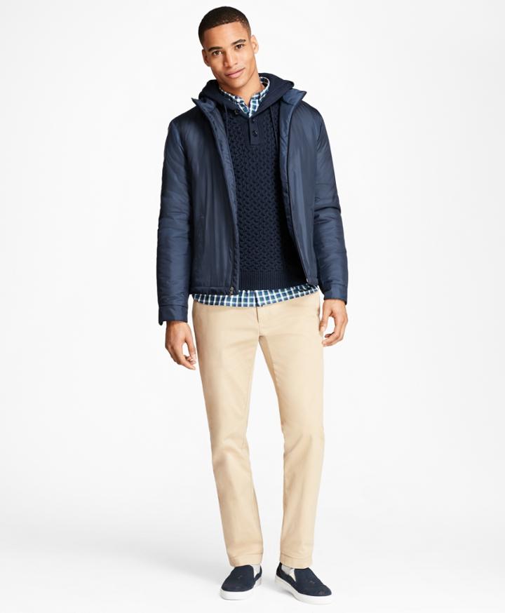 Brooks Brothers Men's Thermore Ecodown Bomber Jacket