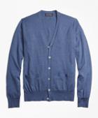 Brooks Brothers Brookstech Merino Wool Button-front Cardigan