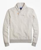 Brooks Brothers Bird's-eye Shawl Collar Fleece
