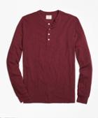 Brooks Brothers Long-sleeve Slub Henley