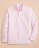 Brooks Brothers Men's Garment-dyed Broadcloth Sport Shirt