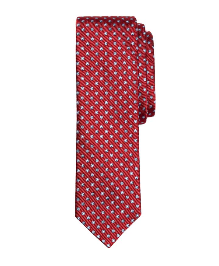 Brooks Brothers Men's Circle And Dot Slim Tie