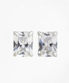 Brooks Brothers Radiant-cut Stud Earrings