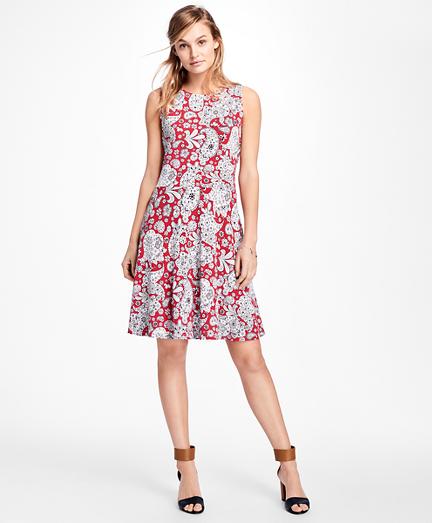 Brooks Brothers Paisley-print Dress