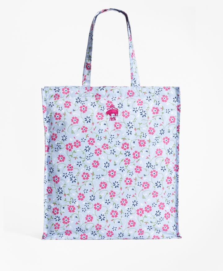 Brooks Brothers Women's Floral-print Nylon Tote Bag