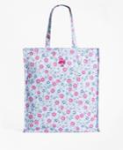 Brooks Brothers Women's Floral-print Nylon Tote Bag