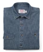 Brooks Brothers Extra-slim Fit Antique Vintage Denim Sport Shirt