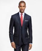 Brooks Brothers Men's Milano Fit Golden Fleece Wool Alternating Stripe Suit