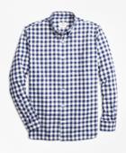 Brooks Brothers Men's Gingham Brushed Cotton Flannel Sport Shirt