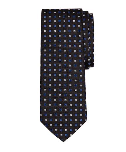 Brooks Brothers Flower And Square Tie
