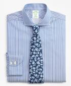 Brooks Brothers Men's Extra Slim Fit Slim Fit Dress Shirt, Non-iron Bold Stripe