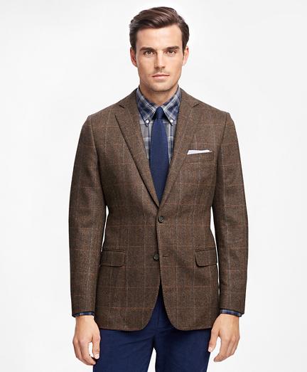 Brooks Brothers Fitzgerald Fit Herringbone With Multi Deco Sport Coat