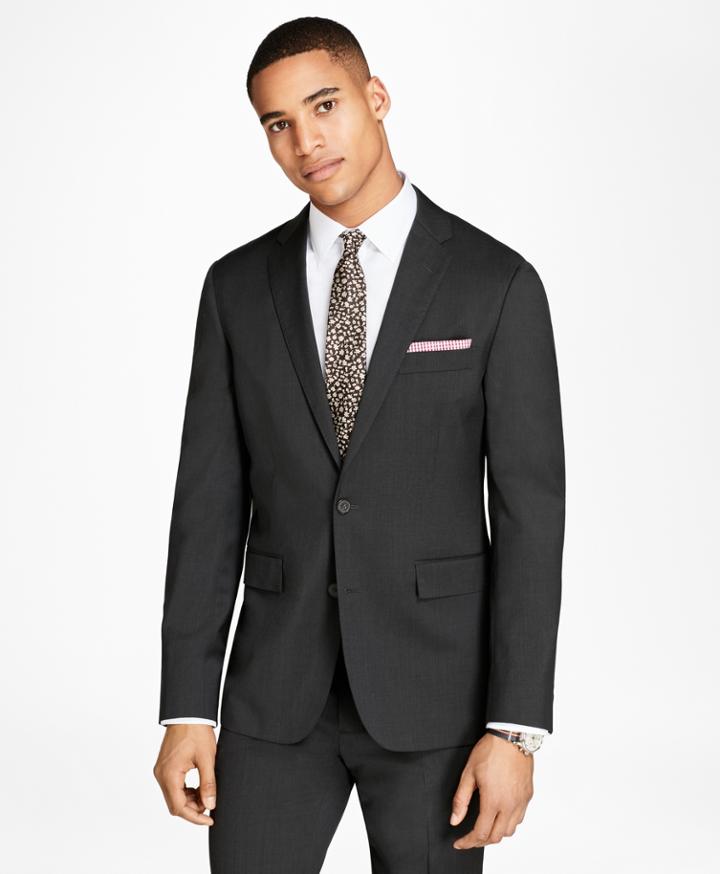Brooks Brothers Men's Wool Twill Suit Jacket