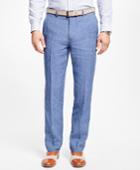 Brooks Brothers Men's Fitzgerald Fit Linen Trousers