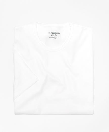 Brooks Brothers Country Club Mercerized Cotton Crewneck