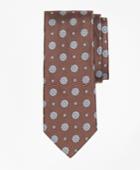 Brooks Brothers Men's Spaced Medallion Tie