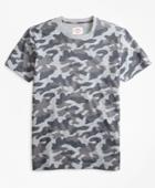 Brooks Brothers Men's Camo-print Cotton Jersey T-shirt