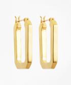Brooks Brothers Large Iconic Link Earrings