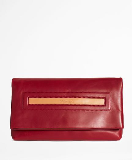 Brooks Brothers Berinthia Foldover Clutch