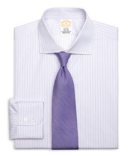 Brooks Brothers Golden Fleece Regent Fit Alternating Twin Stripe Dress Shirt