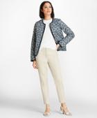 Brooks Brothers Water-repellent Floral-print Reversible Quilted Jacket