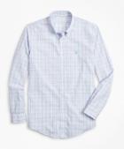 Brooks Brothers Non-iron Milano Fit Pink Gingham Sport Shirt