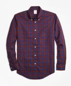 Brooks Brothers Men's Non-iron Madison Fit Kerr Tartan Sport Shirt