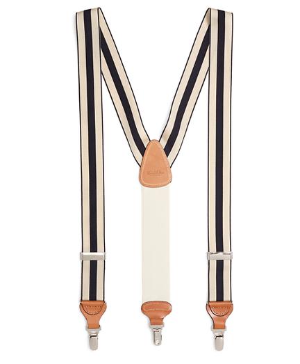 Brooks Brothers Stripe Suspenders