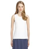 Brooks Brothers Cotton Solid Tank